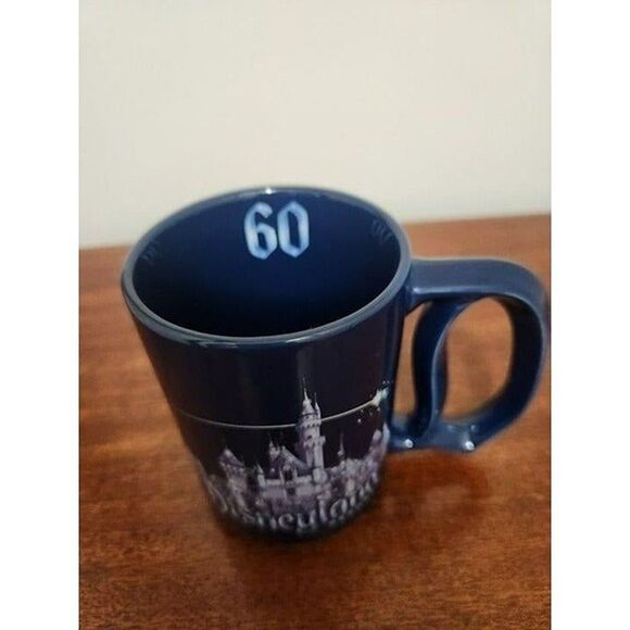 Disneyland 60th Anniversary D Handle Coffee Cup - Picture 2 of 9
